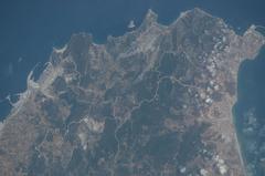 Aerial view of Morocco from space during ISS Expedition 48