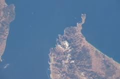 View of Morocco from space during ISS Expedition 49