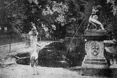 Pila del ganso fountain in Lima, 1925
