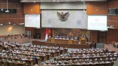 People's Representative Council plenary session in Nusantara 2 room of Parliamentary Assembly