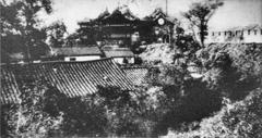 Ancient view of Dajingge in Shanghai showcasing traditional Chinese architecture