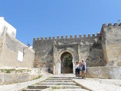 Gate to the Casbah of Tangier Morocco