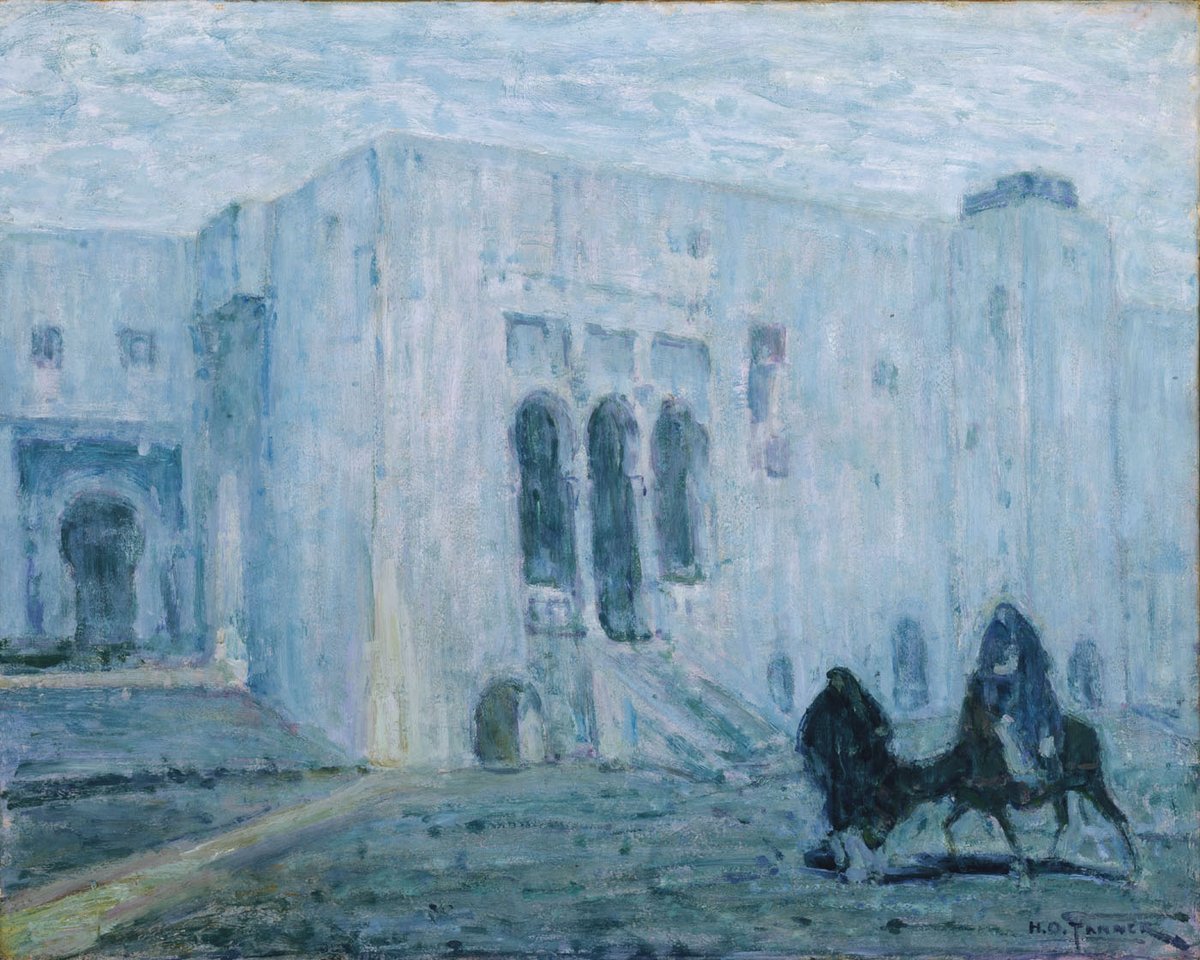 Painting of Palace of Justice in Tangier by Henry Ossawa Tanner