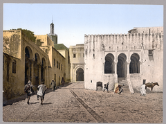 Palace of Justice in Tangier, Morocco historic building around 1890