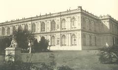 Historic National Exposition's Palace in Lima in 1874