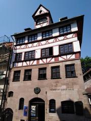 Albrecht Dürer's House in Nuremberg Fachwerkhaus style