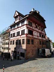 Albrecht Dürer's House in Nuremberg Fachwerk architecture