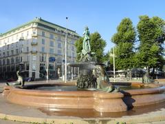 Havis Amanda statue in Esplanadi park, Helsinki
