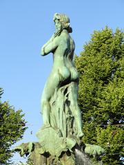 Havis Amanda statue by Ville Vallgren in Esplanadi Park, Helsinki, Finland