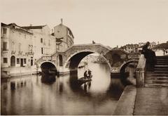 Ongania Ponte Tre Arch scenic view
