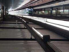 Train arriving at Armenia Station