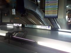 Escalators at Armênia Station in São Paulo Metro