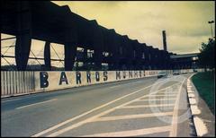 Largo Treze metropolitan train station by Fepasa in 1994