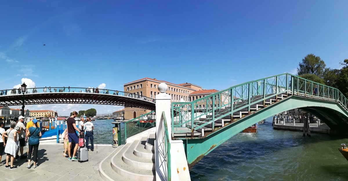 Ponte della Costituzione in Venice Italy
