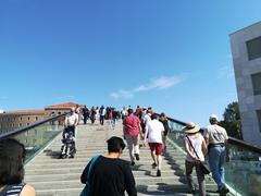 Ponte della Costituzione bridge in Venice Italy over the Grand Canal
