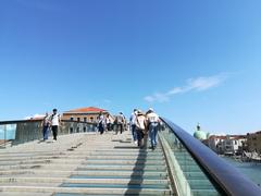 Ponte della Costituzione modern bridge over Grand Canal in Venice