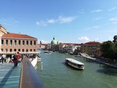 Ponte della Costituzione in Venice over Grand Canal