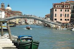 Ponte degli Scalzi bridge over the Grand Canal in Venice
