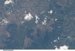 A spectacular view of Italy from space captured during ISS Expedition 27, showing the country’s coastline and terrain under daylight
