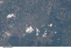View of Italy from space during ISS Expedition 27