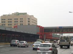 Interior view of Metro Ermita station with tracks and platform