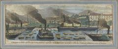 Emperor of Brazil departing Rio de Janeiro aboard Santa Maria leading troops against Paraguay