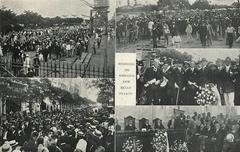 Arrival of Dr. Afranio de Mello Franco, Brazilian delegation president at Santiago Conference, including disembarkation, formation in Praça Mauá, and reception at Club de Engenharia