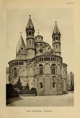 Cover of the book Die Kunstdenkmäler der Stadt Köln Band 6 Abt 4 depicting ecclesiastical monuments of Cologne from 1911