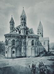 Apostelkirche Cologne historic illustration from 1896