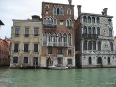 Scenic view of Venice canals with buildings and boats