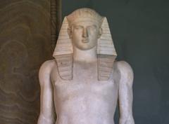 Ancient statue of Antinous depicted as Osiris from the 2nd century AD