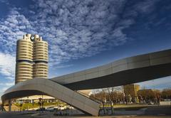 BMW administrative building known as 'Four Cylinder' in Munich, Germany