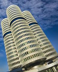 BMW administration building in Munich Olympiapark