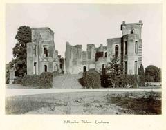Dilkusha Palace ruins in Lucknow around 1900