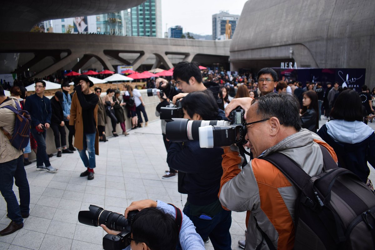 DongDaemun Design Plaza (DDP) futuristic architecture in Seoul South Korea
