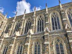Duke Chapel on the West Campus of Duke University in Durham North Carolina