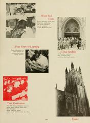 Scanned page from the 1951 edition of The Chanticleer yearbook of Duke University