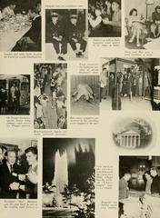 Scanned page from the 1951 edition of The Chanticleer Duke University yearbook with student portraits and text