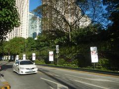 High-rise residential and commercial buildings in Eastwood City, Quezon City, Philippines during daytime