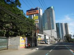 Eastwood City Quezon City modern commercial buildings and skyline