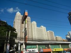 Buildings in Eastwood City Quezon City with new Mercury Drug MDC100 building
