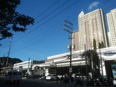 High-rise commercial and residential buildings in Bagumbayan near Eastwood City, Quezon City, Metro Manila, Philippines