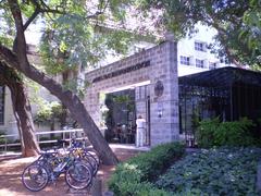 Facade of Museo de Artes Plásticas Eduardo Sívori in Buenos Aires, Argentina