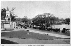 Palermo Park painting by Harry Grant Olds depicting a serene park landscape