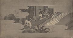 Painting of Shakyamuni statue carving from Seiryoji temple