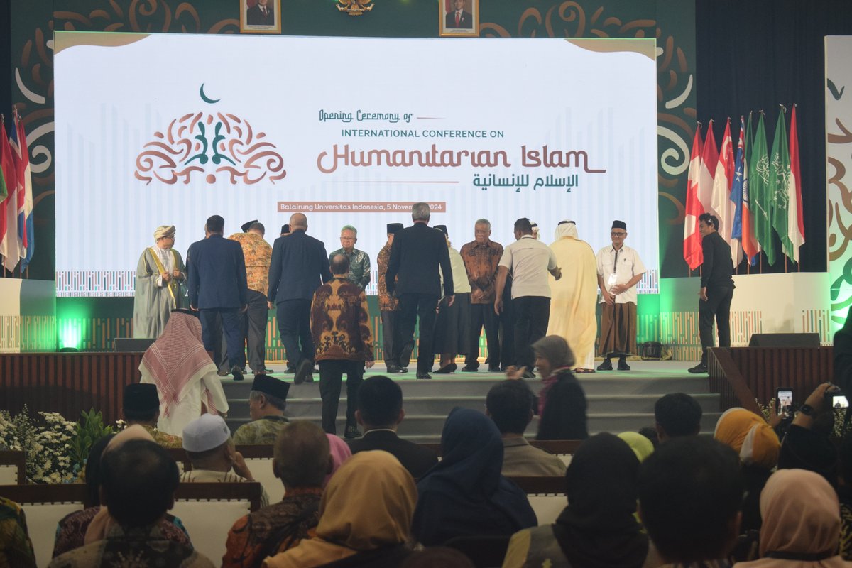Attendees at the International Conference on Humanitarian Islam 2024
