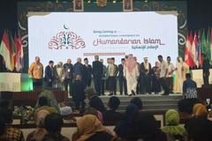Attendees of the International Conference on Humanitarian Islam 2024 listening to a speaker