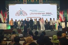 Attendees of the International Conference on Humanitarian Islam 2024 gathered in a conference hall