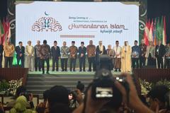 Attendees of the International Conference on Humanitarian Islam 2024 gathered for a group photo