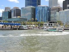 Transperth Ferry Phillip Pendal approaching Elizabeth Quay Jetty in Perth